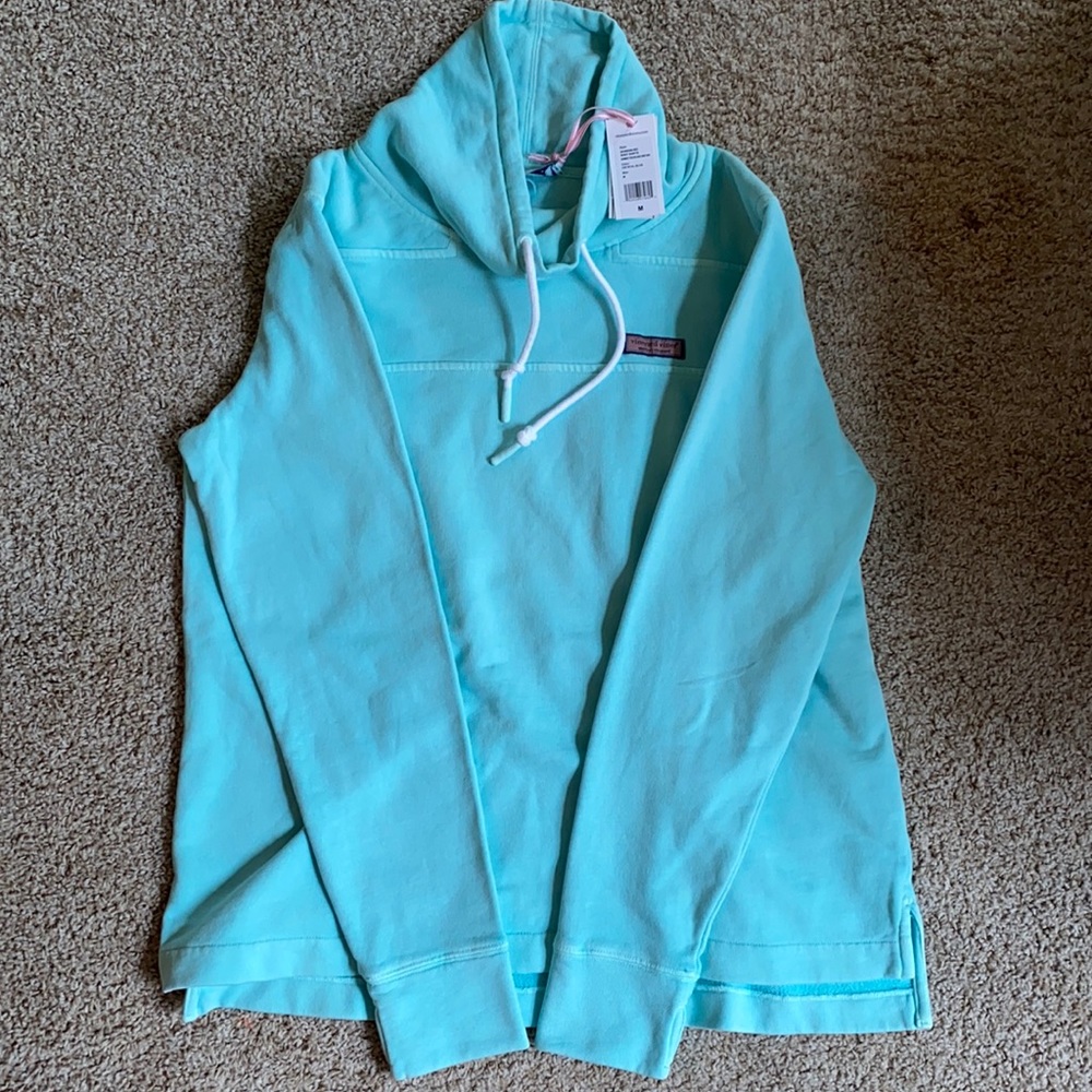 Vineyard Vines aqua sweatshirt
